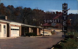Sunset Motel Postcard