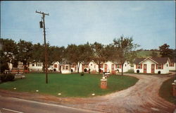 Ash Lawn Tourist Court Postcard