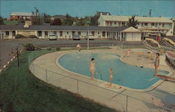 Jefferson Motel Warrenton, VA Postcard Postcard