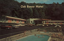 Oak Bower Motel Postcard