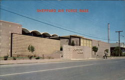 Airmen's Club Sheppard Air Force Base, TX Postcard Postcard