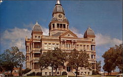 Court House Denton, TX Postcard Postcard