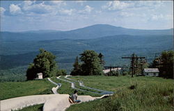 Bromley Ski Area Manchester Center, VT Postcard Postcard