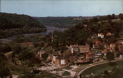 Bird's Eye View of Harper's Ferry Harpers Ferry, WV Postcard Postcard