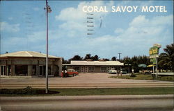 Coral Savoy Motel Fort Lauderdale, FL Postcard Postcard