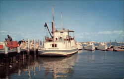 Harbor, Tangier Island Postcard