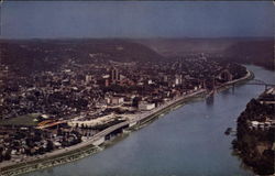 Kanawha Boulevard Charleston, WV Postcard Postcard