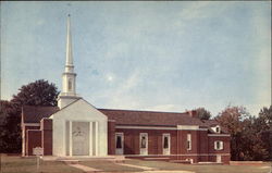 First Baptist Church Fairmont, WV Postcard 