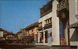 New Chinatown, Los Angeles, California Postcard