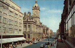 Fawett Street Sunderland, Great Britain Postcard Postcard