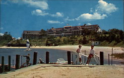 Boating at Oyster Harbors Osterville, MA Postcard Postcard