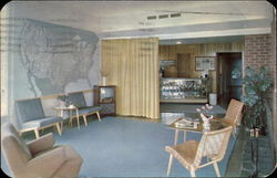 Tourinns Motor Courts Postcard