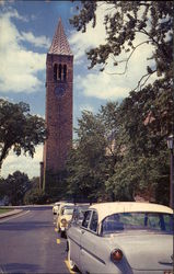 Cornell University - Library Clock Tower Postcard