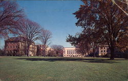 Cornell University, The Agriculture Quadrangle and Mann Library Postcard