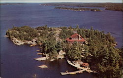 Keystone Fishing Lodge Ontario, CA Postcard Postcard