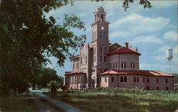 St. Joseph Abbey Church - from the rear Postcard