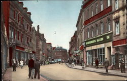 Poststrasse Volklingen Saar, Germany Postcard Postcard