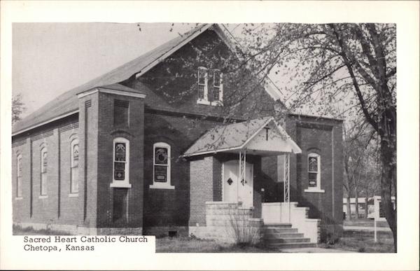 Sacred Heart Catholic Church Chetopa Kansas