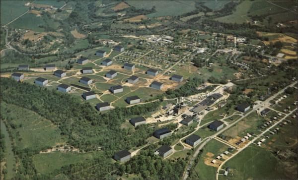 Aerial View of Bardstown, Nelson County Kentucky