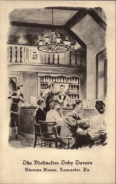 The Distinctive Toby Tavern, Stevens House Lancaster Pennsylvania