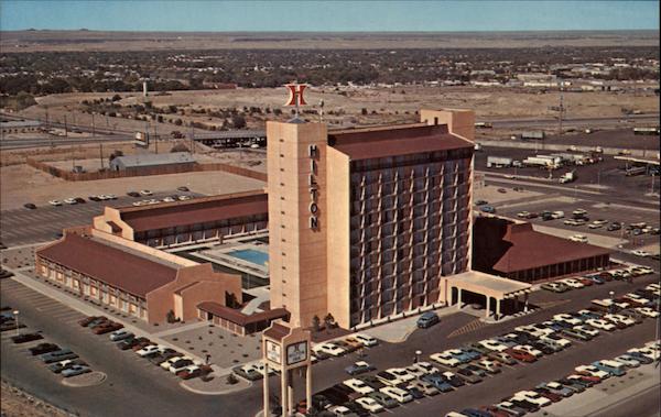 View of Hilton Inn Albuquerque New Mexico