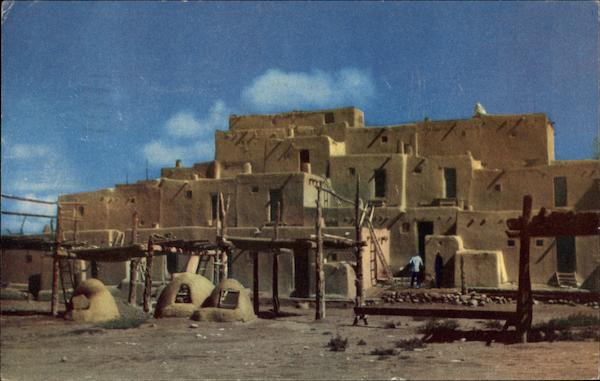 Indian Pueblo, Northern New Mexico Taos