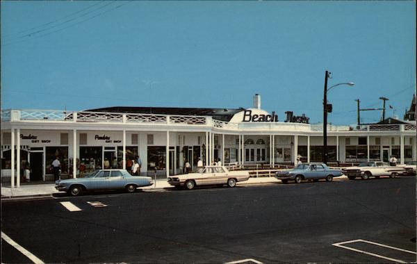 Colonial Setting Beach Theatre and Stores - Beach Drive Cape May New Jersey