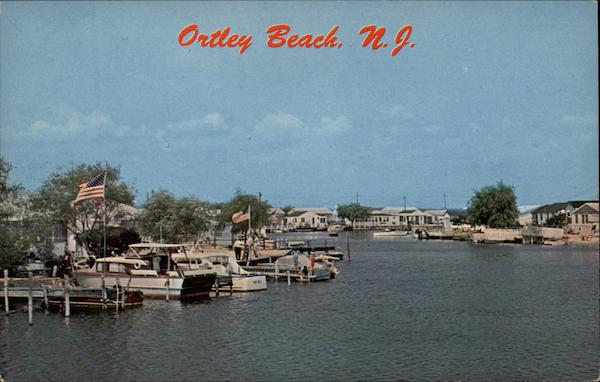 View of Lagoon Ortley Beach New Jersey