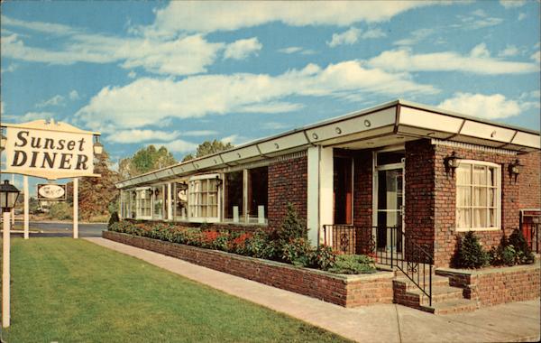 Sunset Colonial Diner Green Brook New Jersey