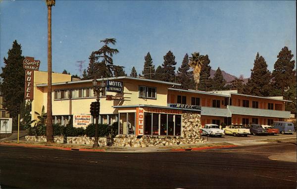 Sunset-Orange Motel Hollywood California