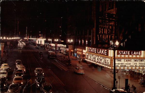 Looking South on State Street Chicago Illinois