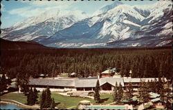 Jasper Park Lodge Alberta Canada Postcard Postcard