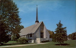 Hazelwood Christian Church Muncie, IN Postcard Postcard