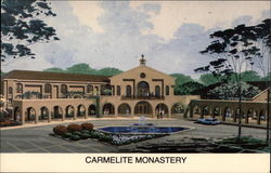 Carmelite Monastery Munster, IN Postcard Postcard