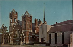 First Methodist Church Fort Wayne, IN Postcard Postcard