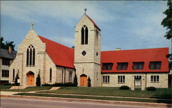 Trinity Evangelical Lutheran Church Waukegan, IL Postcard Postcard