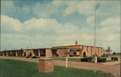 Sacred Heart Catholic Church and School Warsaw, IN Postcard Postcard