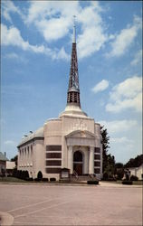 Tyson Temple, United Methodist Church Postcard