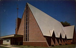 First Christian Church Fredonia, KS Postcard Postcard