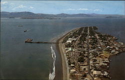 Partial View of the City Puntarenas, Costa Rica Central America Postcard Postcard