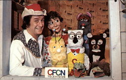 CFCN Television - It's Time for the Buckshot Show Postcard