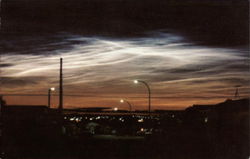 Lights Over Grande Prairie Postcard