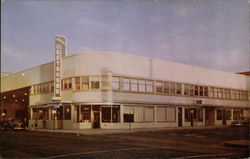 Greyhound Bus Depot Spokane, WA Postcard 