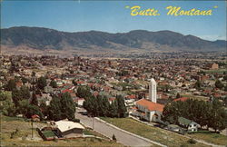 Butte, Montana Postcard Postcard