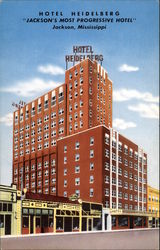 Hotel Heidelberg Jackson, MS Postcard Postcard