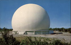 Bell Telephone System's Earth Station Andover, ME Postcard Postcard