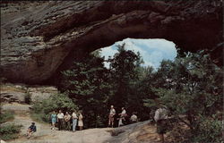 Natural Bridge Slade, KY Postcard Postcard