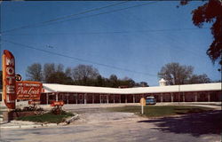 Pen-Leah Motel Claxton, GA Postcard 