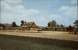 Masser's Motel & Restaurant Postcard