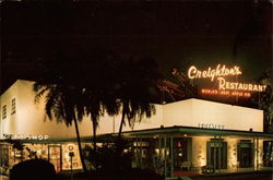 Creighton's Restaurant Fort Lauderdale, FL Postcard Postcard